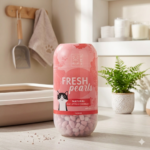 معطر ومنظف رائحة للقطط من M-Pets برائحة الزهور – 450 مل