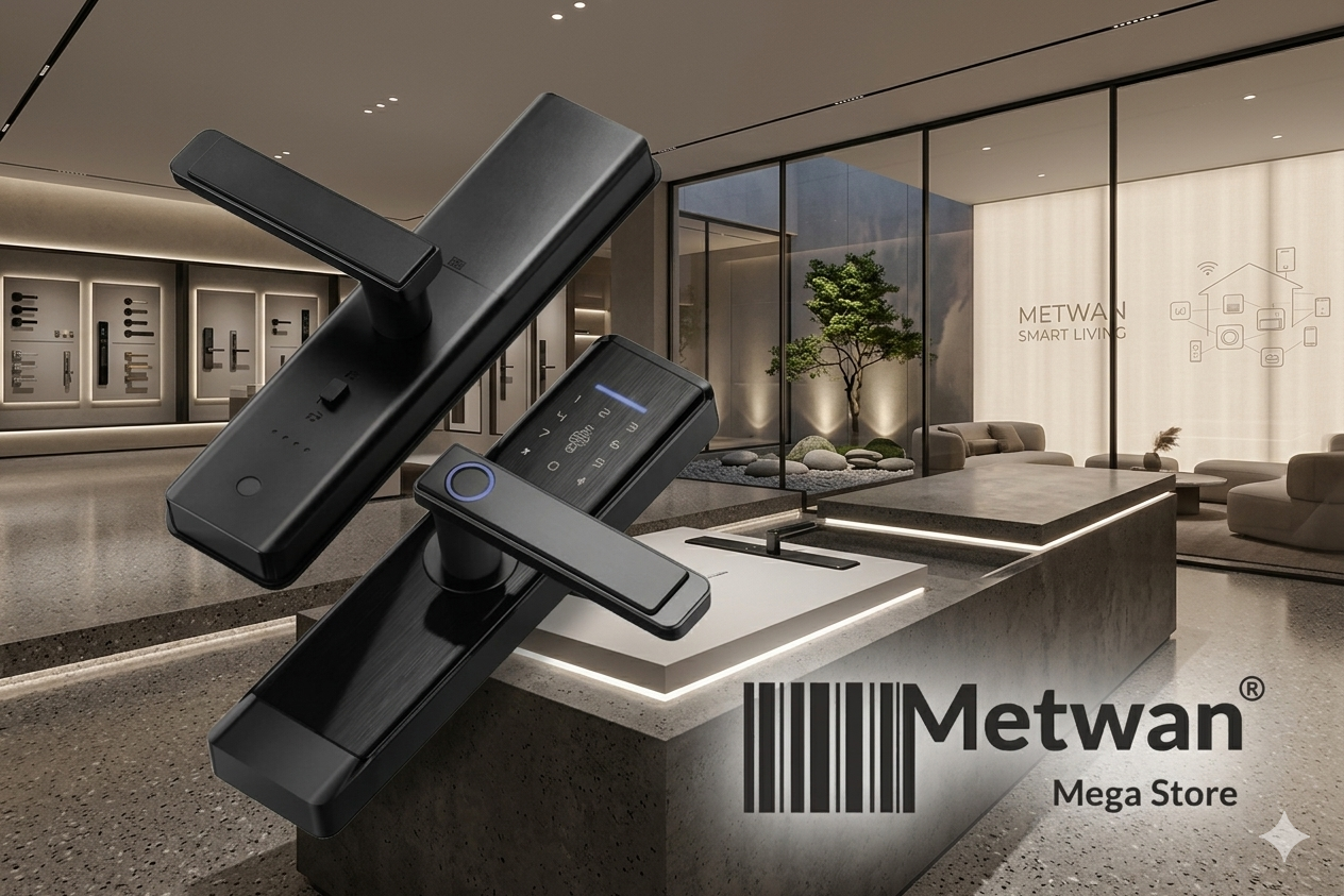 doorlock قفل باب ذكي إلكتروني متعدد طرق الفتح – بصمة وباسورد وتطبيق - الصورة 1
