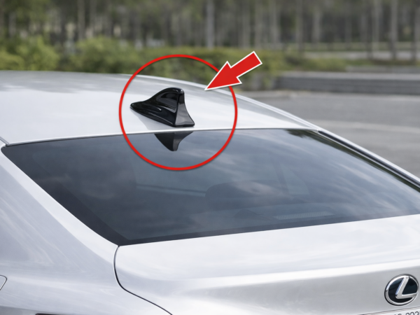 انتين هوائي زعنف قرش - Shark Fin Antenna (Universal Fit) Model III