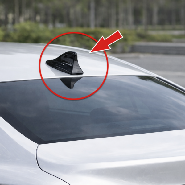 انتين هوائي زعنف قرش - Shark Fin Antenna (Universal Fit) Model III