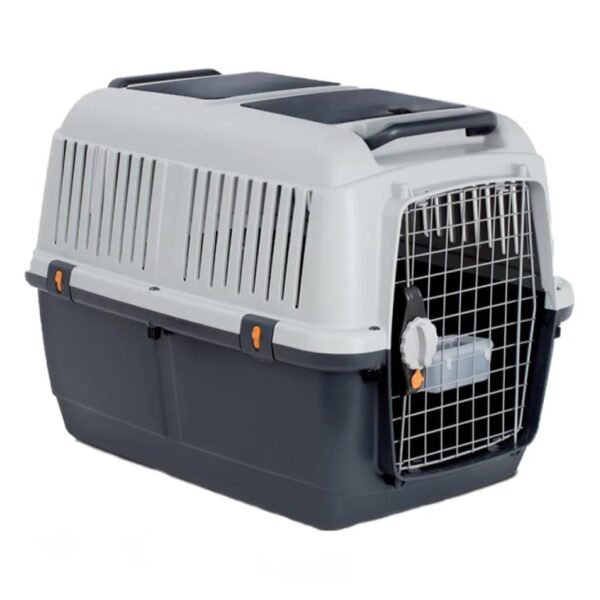 قفص متنقل XL للكلاب والقطط – (مقاس كبير: 92×64×67.5 سم)