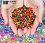 ⁦كرات جل مائية 7-8 ملم Gel Ball Water Beads لأسلحة الجل – ذخيرة Gel Blaster عالية الجودة⁩ - الصورة ⁦4⁩
