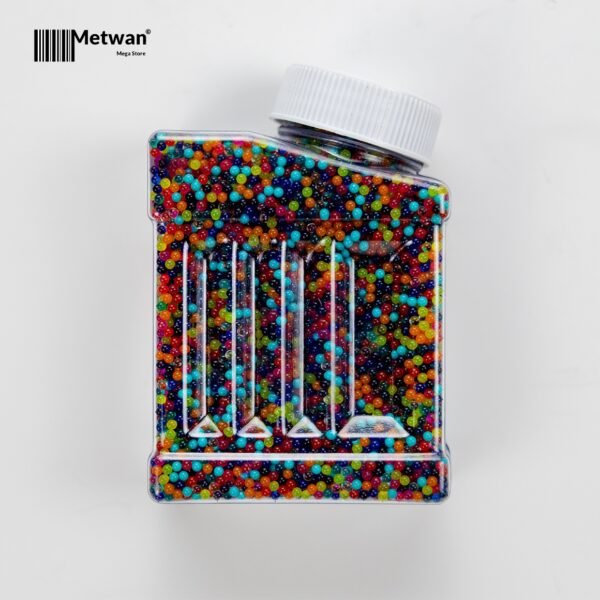 كرات جل مائية 7-8 ملم Gel Ball Water Beads لأسلحة الجل – ذخيرة Gel Blaster عالية الجودة