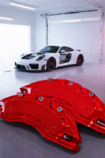 ⁦طقم غطاء كاليبر فرامل رياضي (مقاس عام) - Racing Brake Caliper Cover Kit (Universal Fit)⁩ - الصورة ⁦2⁩