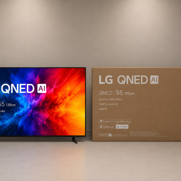 شاشة LG QNED AI 55 Inch 4K Smart TV - مع Magic Remote و webOS 25