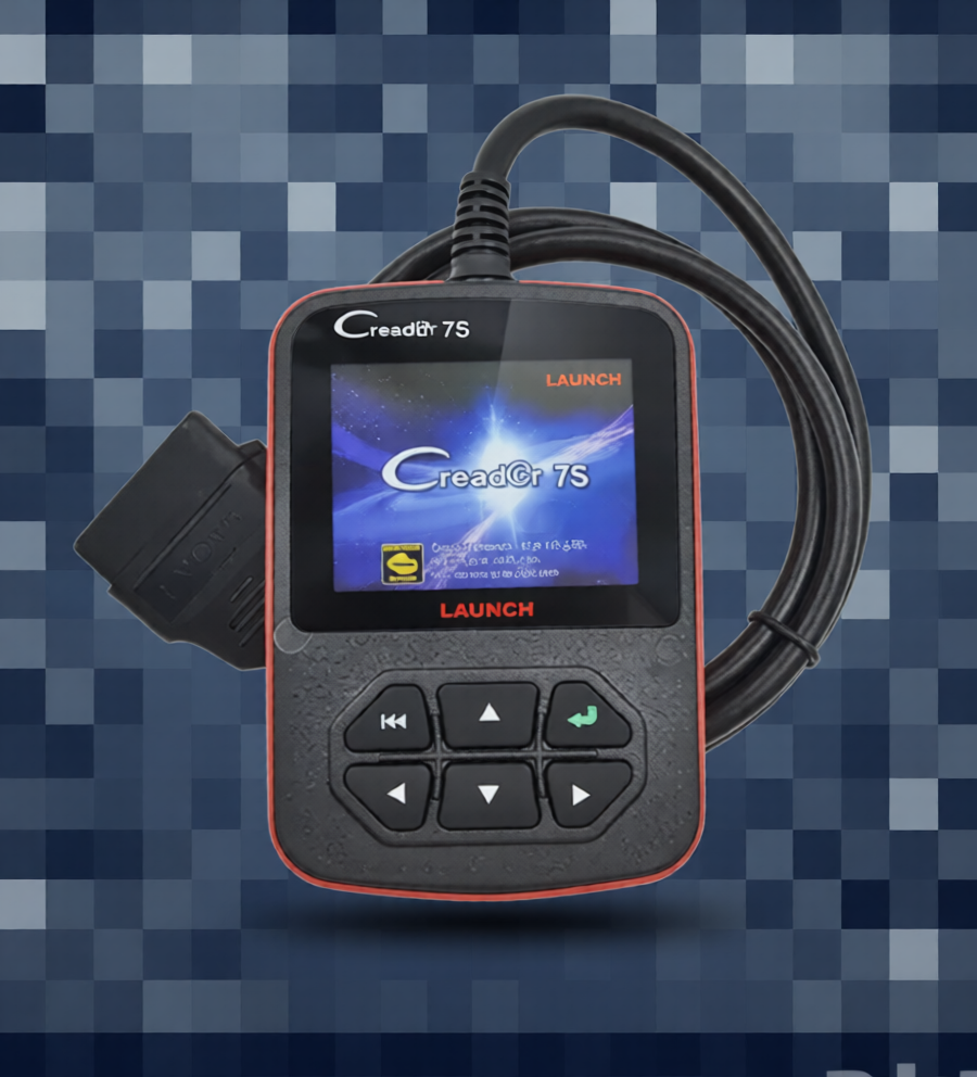 جهاز فحص أعطال السيارات لانش Creader 7S OBD2 متعدد الأنظمة