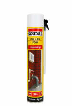 Soudal Fill & Fix Foam 750ml فوم بولي يوريثان لسد الفجوات