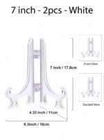 Clear Acrylic Display Stand Front View