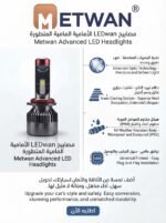 METWAN M01Q-H7 H7 projector LED headlight infographic main view