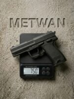 ⁦مسدس خرز تكتيكي HK COMPACT لون أسود - هيكل حديد بالكامل وزن ثقيل 750 جرام⁩ - الصورة ⁦3⁩