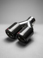 مخرج اكزوست كاربون فايبر مزدوج (جهة واحدة) اكرابوفيك Acrapovic